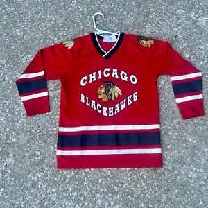 Vintage 90s winning goal Chicago Blackhawks Youth XL jersey